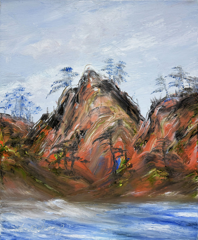 Clear Skies, Fresh Air — An Qibang, 60×50cm