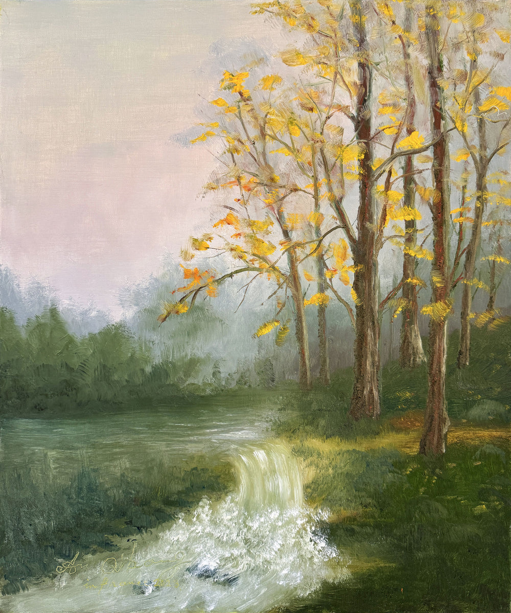 Autumn Woods, Murmuring Stream