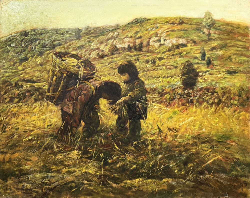 Gleaning Wheat